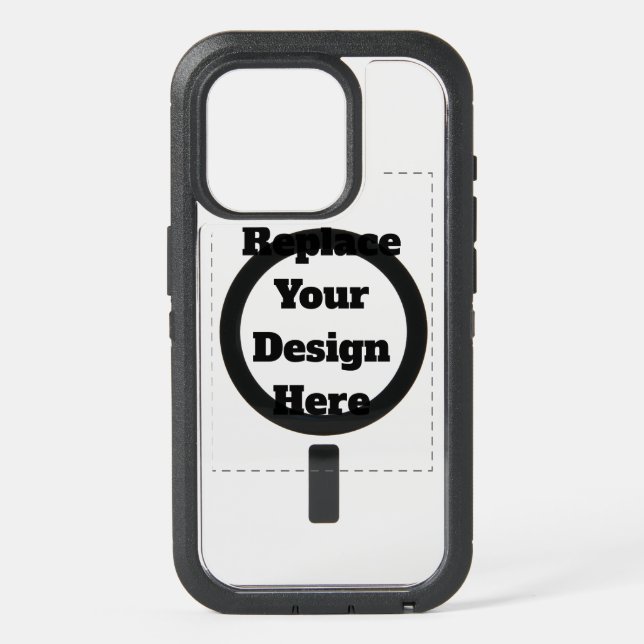 Create Your Own white  iPhone 15 Pro Case (Back)