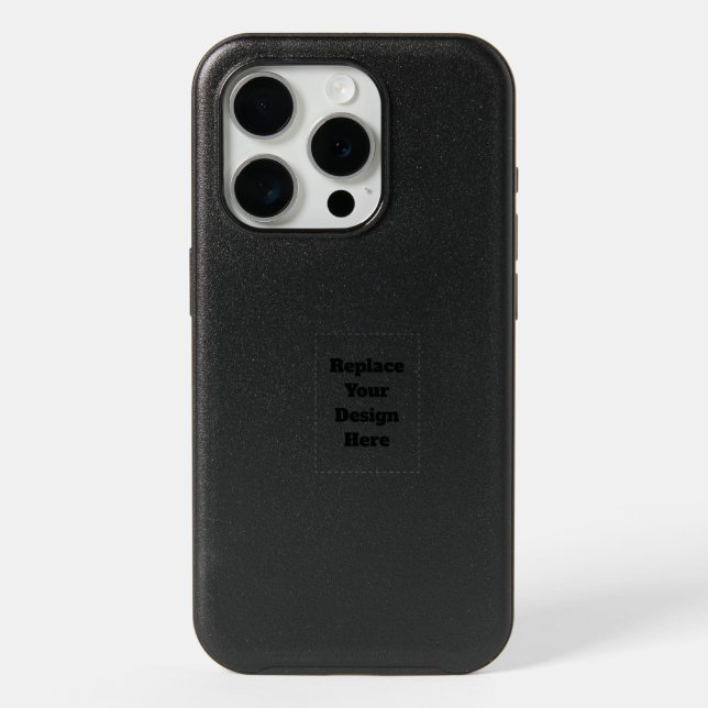 Create Your Own white  iPhone 15 Pro Case (Back)