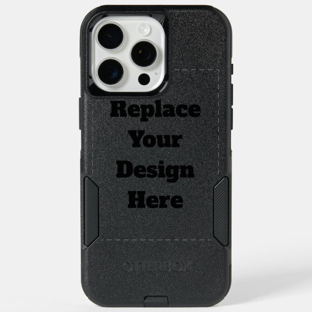 Create Your Own white  iPhone 15 Pro Max Case (Back)