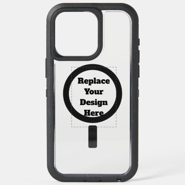 Create Your Own white  iPhone 15 Pro Max Case (Back)