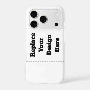 Create Your Own white  iPhone 17 Pro Case