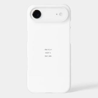 Create Your Own white  iPhone 17 Air Case