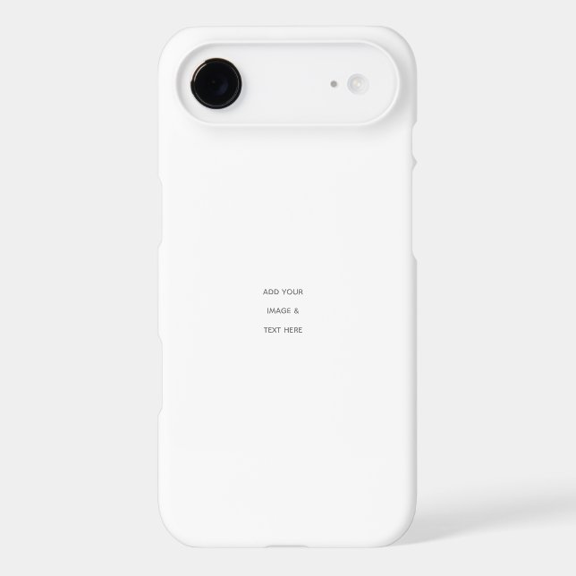 Create Your Own white  iPhone Case (Back)