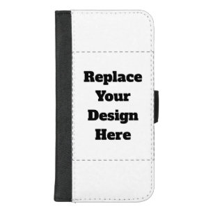 Create Your Own white  iPhone 8/7 Plus Wallet Case