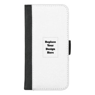 Create Your Own white  iPhone 8/7 Plus Wallet Case