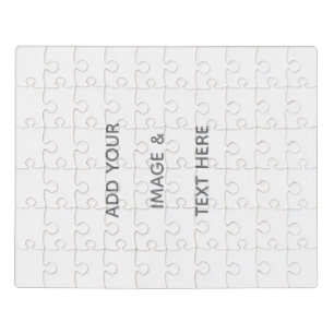 Create Your Own white  Jigsaw Puzzle