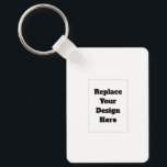 Create Your Own white Keychain<br><div class="desc">This design is minimalist style which can be easily updated with your photo and text. If you need any help please contact me using the massage button below and I will be happy to help.</div>