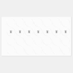Create Your Own white Kids' Labels