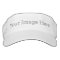 Create Your Own White Knit Visor