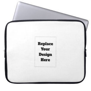 Create Your Own white  Laptop Sleeve