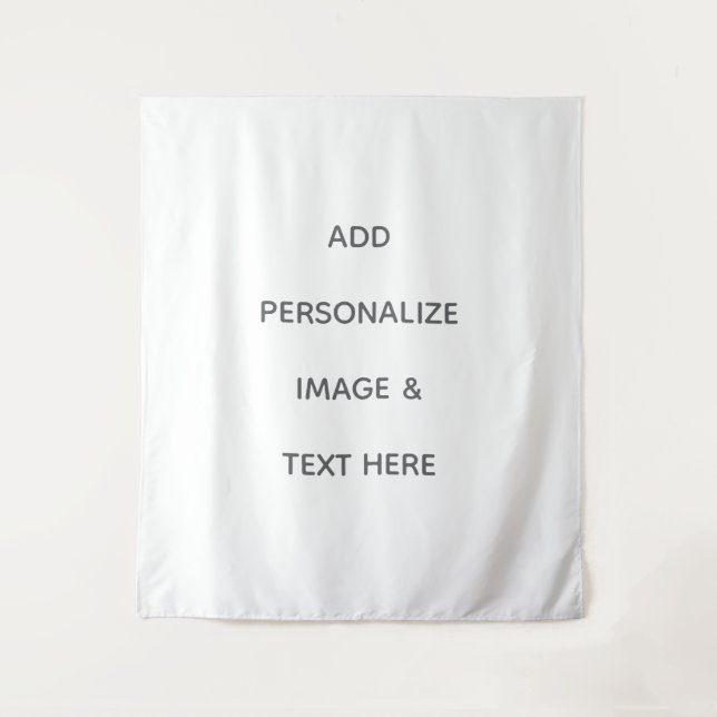 Create Your Own white Large Tapestry (Front)