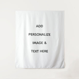 Create Your Own white  Large Tapestry