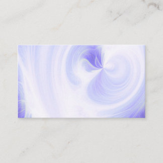 Create Your Own White Light Swirls - Deep Purple Business Card