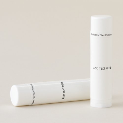 Create Your Own White Lip Balm