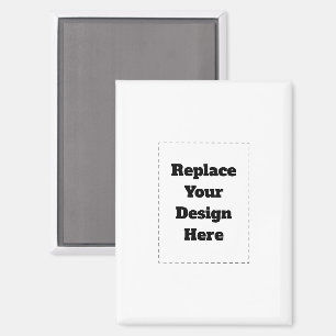 Create Your Own white  Magnet