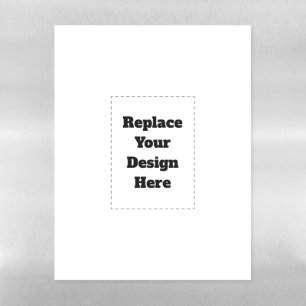 Create Your Own white  Magnetic Dry Erase Sheet