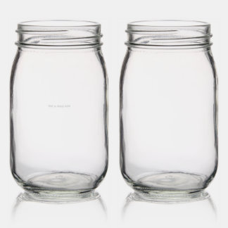 Create Your Own white Mason Jar