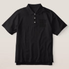 Create Your Own White Men's Embroidered Polo