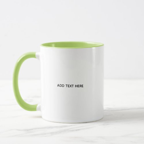 Create Your Own White  Mug