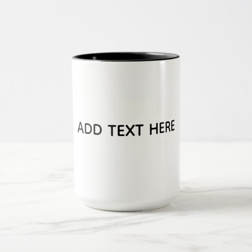 Create Your Own White Mug