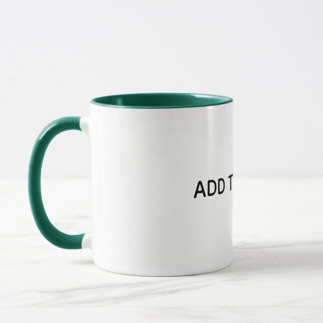 Create Your Own White  Mug (Left)