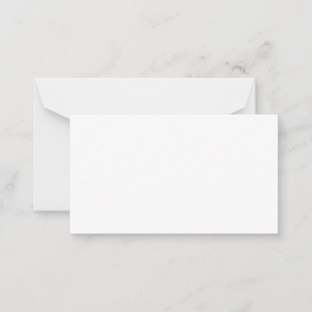 Create Your Own white Note Card (Front)