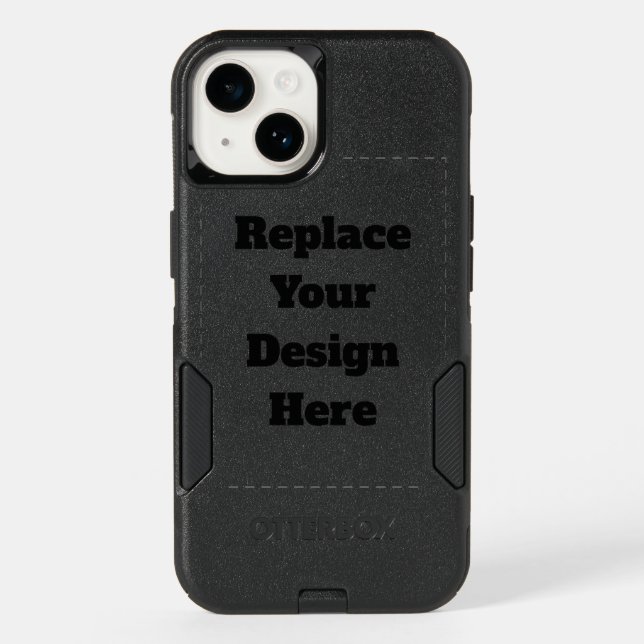 Create Your Own white  Otterbox iPhone Case (Back)