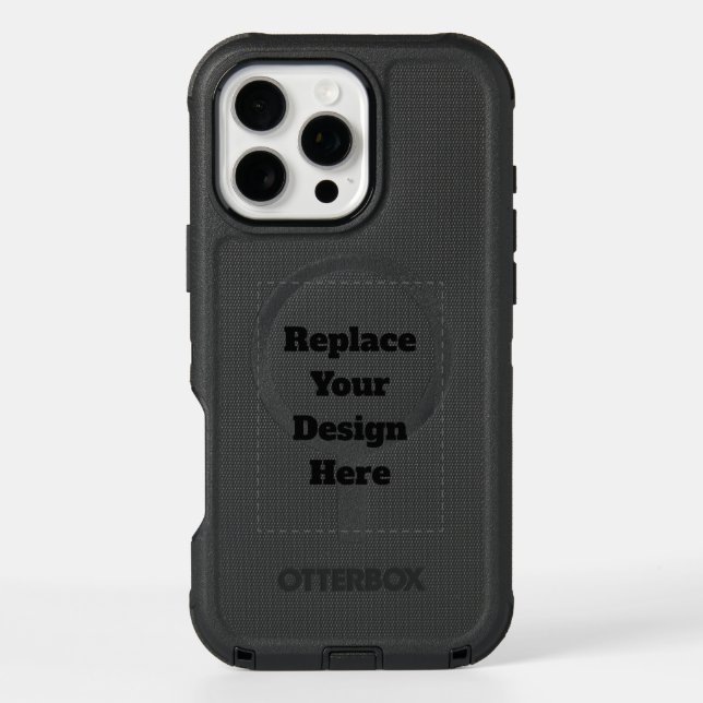 Create Your Own white  Otterbox iPhone Case (Back)