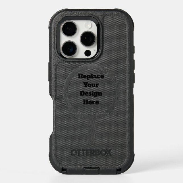 Create Your Own white  Otterbox iPhone Case (Back)