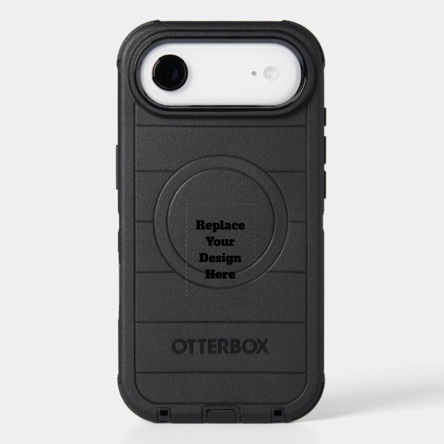 Create Your Own white  Otterbox iPhone Case (Back)