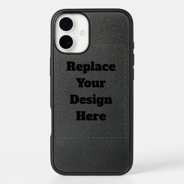 Create Your Own white  Otterbox iPhone Case (Back)