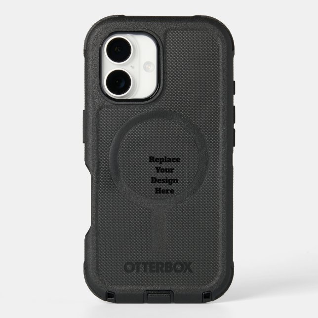 Create Your Own white  Otterbox iPhone Case (Back)