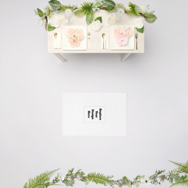 Create Your Own white  Outdoor Rug (Insitu (Wedding 1))