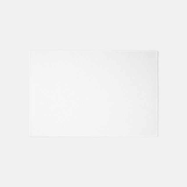Create Your Own white Outdoor Rug (Front)