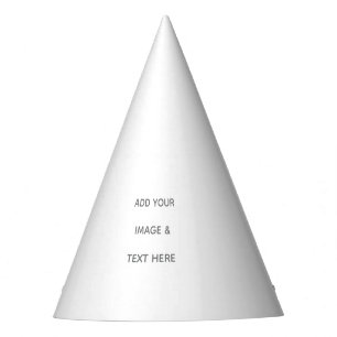 Create Your Own white  Party Hat
