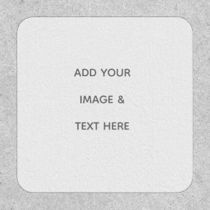 Create Your Own white  Patch