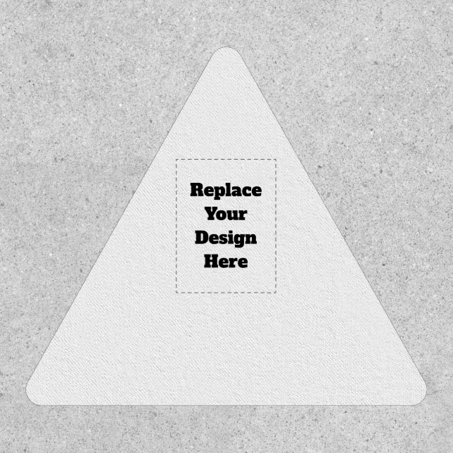 Create Your Own white  Patch (Front)