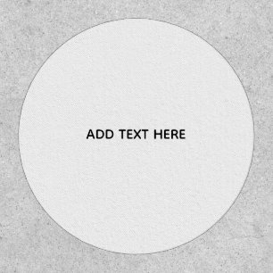 Create Your Own White  Patch