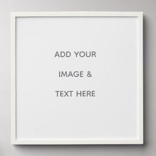 Create Your Own white  Peel And Stick Photo Tile