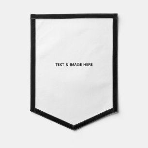 Create Your Own white Pennant