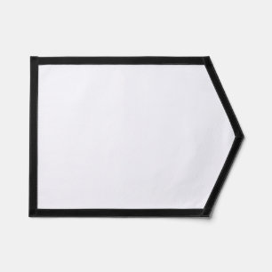 Create Your Own white Pennant