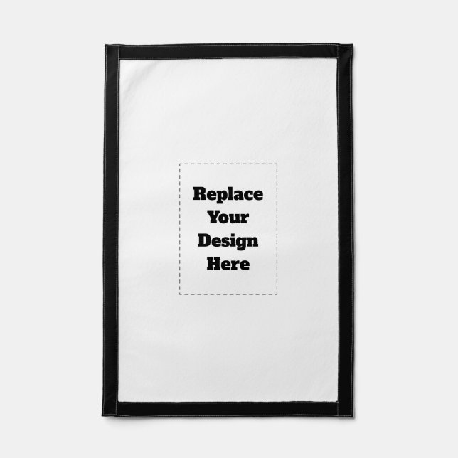 Create Your Own white  Pennant (Front)