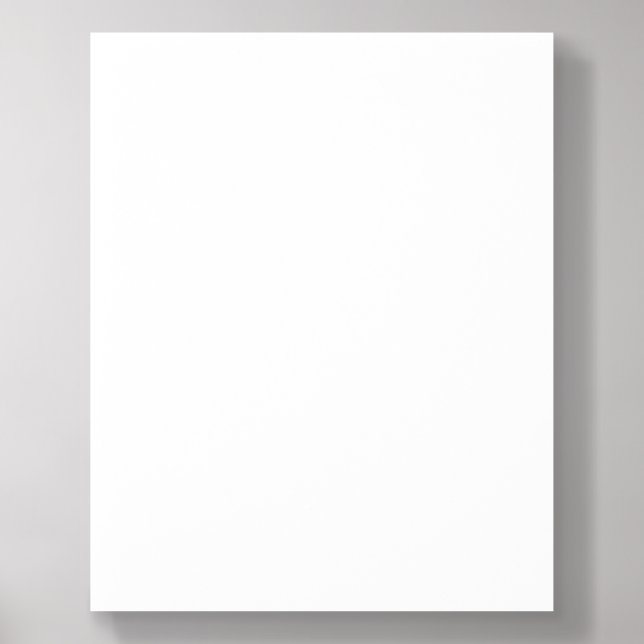 Create your own white personalizable acrylic photo tile (Front Set)