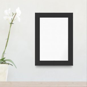 Create your own white personalizable framed art