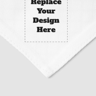 Create Your Own white Pet Bandana Collar