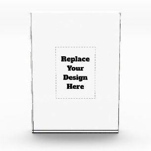 Create Your Own white  Photo Block