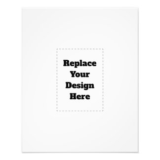 Create Your Own white  Photo Print