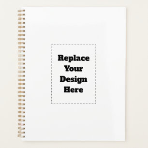 Create Your Own white  Planner