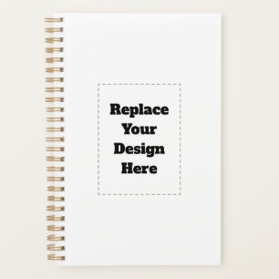 Create Your Own white  Planner