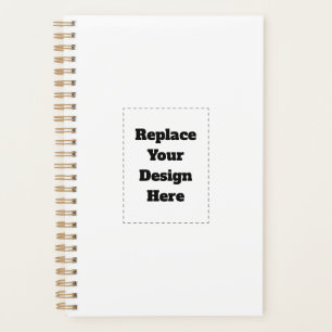 Create Your Own white  Planner